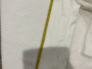 Zara White Textured Zip-Front Jacket with Patterned Trim thumbnail 6