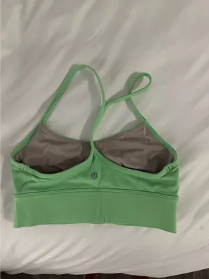 Bright Green Lululemon Bra thumbnail 2