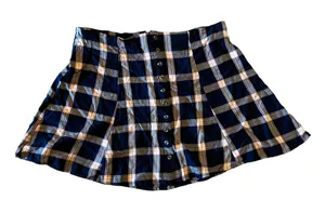 NWT Plaid Mini Skirt thumbnail 1