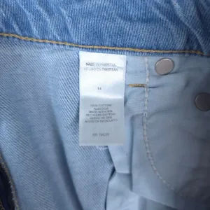 Aeropostale Jeans Womens 14 (36x33) Blue High Rise Wide Leg 100% Cotton‎ 90s New thumbnail 7