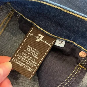 7 for all mankind Straight Leg Jeans Size 28‎ thumbnail 6