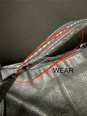 COACH F23662 Park Black Pebbled Leather North/South Tote Bag thumbnail 14