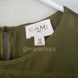 Cami NYC green Winona midi dress thumbnail 6
