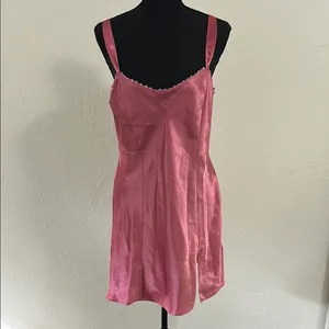 Morgan Taylor Pink Silky Nightgown thumbnail 8