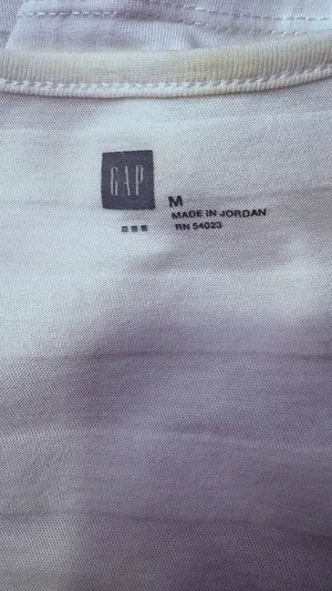 Gap size medium white striped tank top thumbnail 6