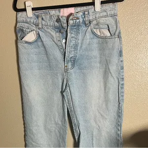 REVICE Sky Blue‎ Relaxed Light Washed Jeans size 29 thumbnail 2