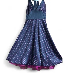 Y2K Ruby Rox Polka Dot Halter Dress size Small thumbnail 3