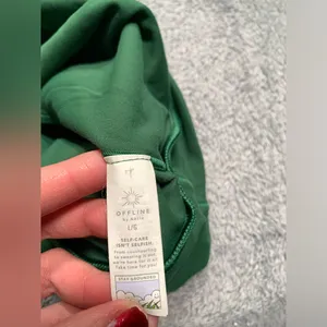 Aerie offline real me xtra Green Women's Tank Top large thumbnail 4