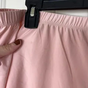 Gilligan & O’Malley women’s light pink satin drawstring soft pajama‎ shorts XXL thumbnail 7