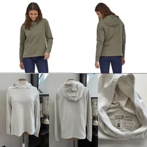 Patagonia regenerative organic certified cotton hoody sweatshirt neutral M thumbnail 2