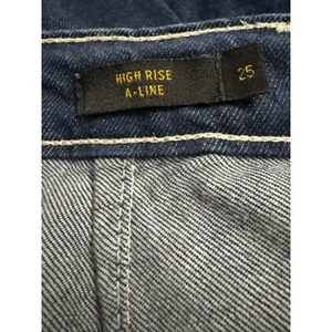 Lee Women's High Rise A-Line Cargo Jeans‎ Pants Size 25 Baggy Rave 90s Wide Leg thumbnail 9