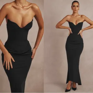 HOUSE OF CB‎ 'Sabine' Black Strapless Corset Dress NWOT size XL thumbnail 4