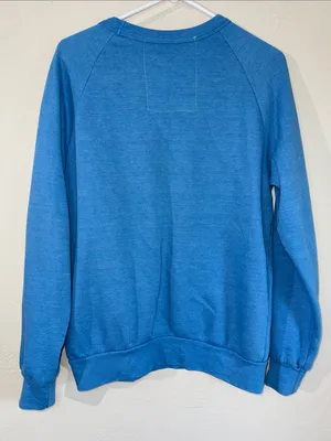 Aviator Nation Blue Neon Stripe Crewneck Sweatshirt Size S thumbnail 3