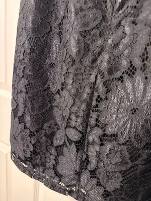 Black lace dress thumbnail 4