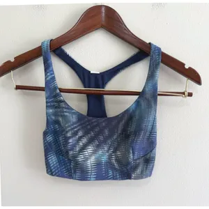 Lululemon Wunder Train Bra‎ Medium Support Shapeshifter Flux Blue Multi size 2 thumbnail 2