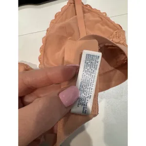 Old Navy Women Medium Lace‎ Trim Bralette Pink Peach Adjustable Strap thumbnail 5
