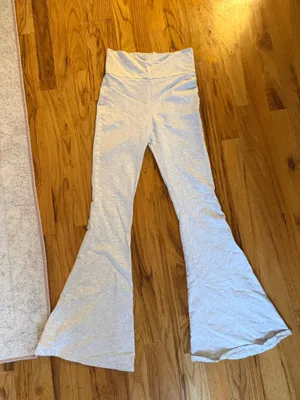 Edikted Foldover Flare Pants thumbnail 1