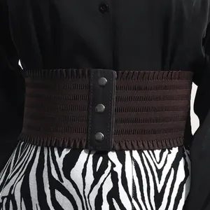 Plus Size‎ Wide Waistband Elegant Elastic Belt Vintage Dress Coat Girdle Waspie thumbnail 13