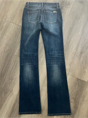 White House Black Market The Boot Jeans Size 0 Dark Wash Stretch Bootcut thumbnail 5