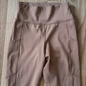 American Eagle Leggings Womens Small Curvy Long Brown The Everything Pocket thumbnail 2