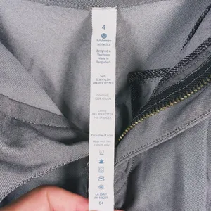 Lululemon Get It On Pant Womens Size 4 Gray Work Trouser Career Office Utility thumbnail 4