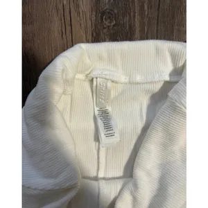 SKIMS Soft Lounge Foldover Flare Pants Ivory Size Small thumbnail 2