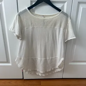 Free People Movement Performance Hourglass Tee in White thumbnail 2