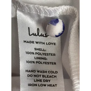 Lulus Float To‎ You White Blue Floral Halter Tiered Midi Dress Small Romantic thumbnail 12