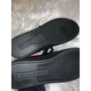 Michael Kors black sneakers size 8.5 m thumbnail 4