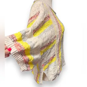 Anthropologie Pilcro Beachside Boho Tee Cream Yellow Size M thumbnail 13
