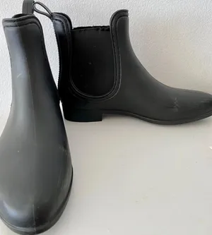 MIA Black Rain Boots Rainboots autumn winter boots thumbnail 4