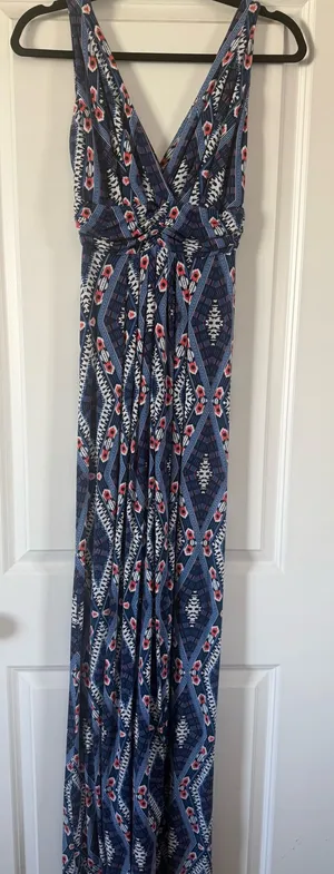 Maxi dress Lemon Tart Blue Size XS thumbnail 1