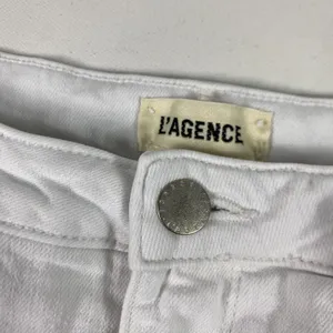 L'AGENCE‎ Jeans Womens 28 White Bootcut High Rise Stretch Denim Made USA thumbnail 10