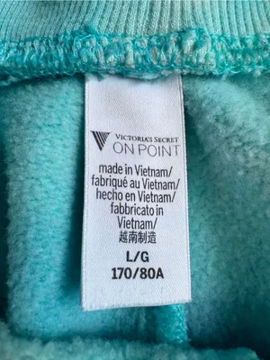 Victoria's Secret Light Aqua Athletic Lounge Pocket Shorts Size L thumbnail 7