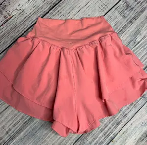 OFFLINE by Aerie Shorts XS Pink Layered Athletic Running Workout thumbnail 1