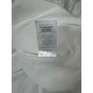 Lulus Summertime Babe White Eyelet Midi Dress NWT Medium thumbnail 14
