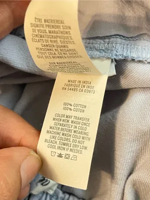 aerie Light Blue Elastic Drawstring Athletic Shorts thumbnail 5