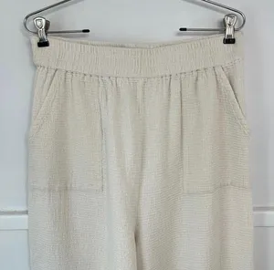 Free People Post Swim Pant Cream Wide Leg thumbnail 2