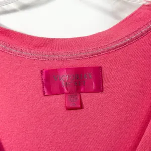 Victoria's Secret Large Sleep Romper Pink Y2K Long‎ Sleeve Thermal Argyle 1628 thumbnail 11