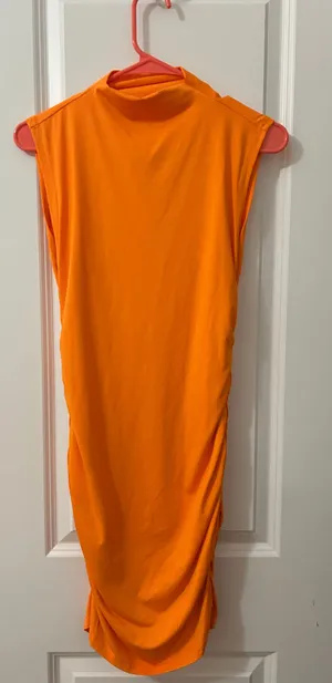 Orange Gameday Dress Size S petite thumbnail 1