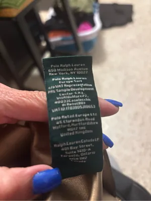 Lauren Ralph Lauren leather black tote thumbnail 11