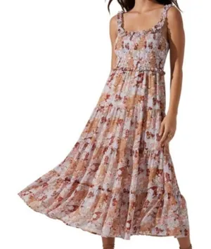 ASTR the Label Floral Smocked Dress thumbnail 1