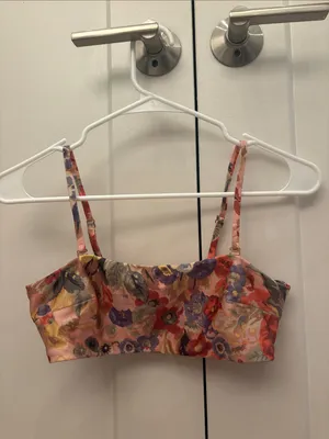 Zimmermann | Floral Print Bikini Top thumbnail 2