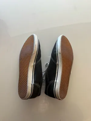 VANS Women's Sneakers Black/White Size 7.5 thumbnail 5