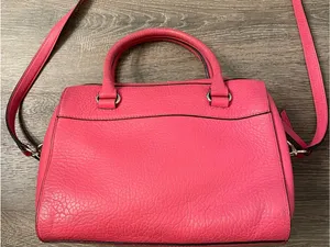 Kate Spade Perri Lane Bubbles bag Laser-Cut Leather Satchel Pink thumbnail 2