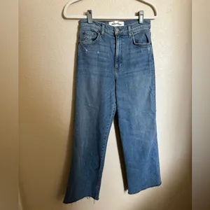Reformation Stretch Flood Jean Size 26 in Catalina Wash High‎ Rise thumbnail 2