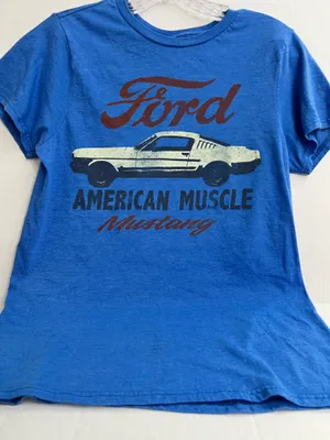 Ford American Muscle Mustang Graphic T Shirt thumbnail 1