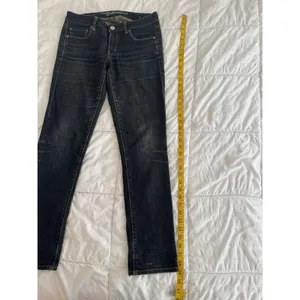 American Eagle Jeans Skinny Super Stretch Blue Women's 8 Regular Dark Wash thumbnail 4