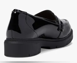 NEW Black Patent Clarks Westlynn Ayla Loafer Shoes 11 $95 thumbnail 3