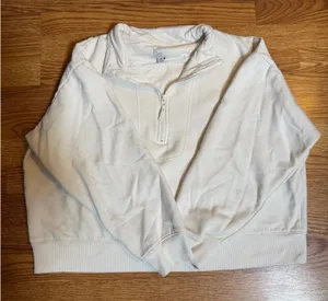 A New Day Quarter-Zip Pullover Cropped thumbnail 1